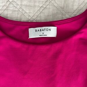 Pink Babaton bodysuit